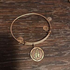 ‘A’ Alex and Ani bracelet